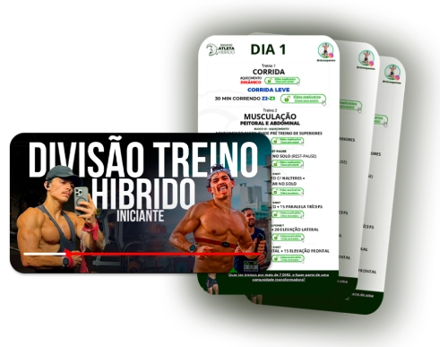 PLANILHA DE TREINO HÍBRIDO!